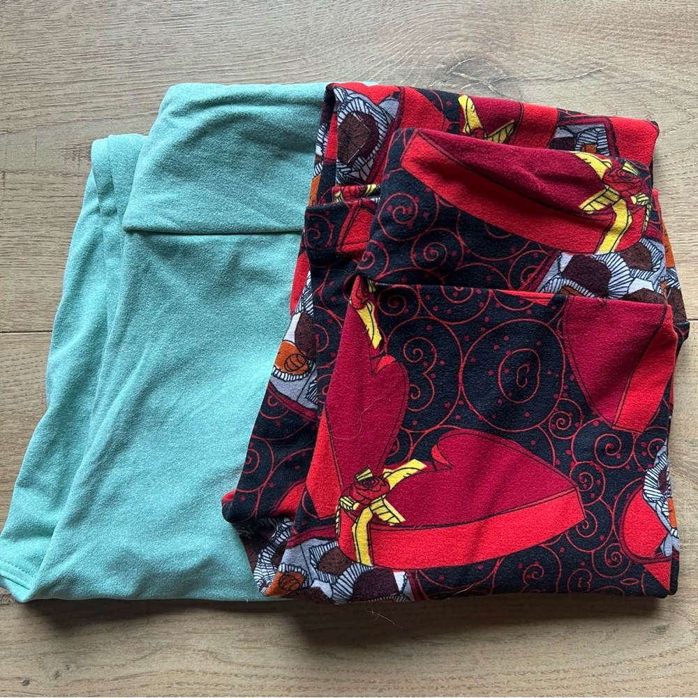LuLaRoe Tween Leggings Lot of 2